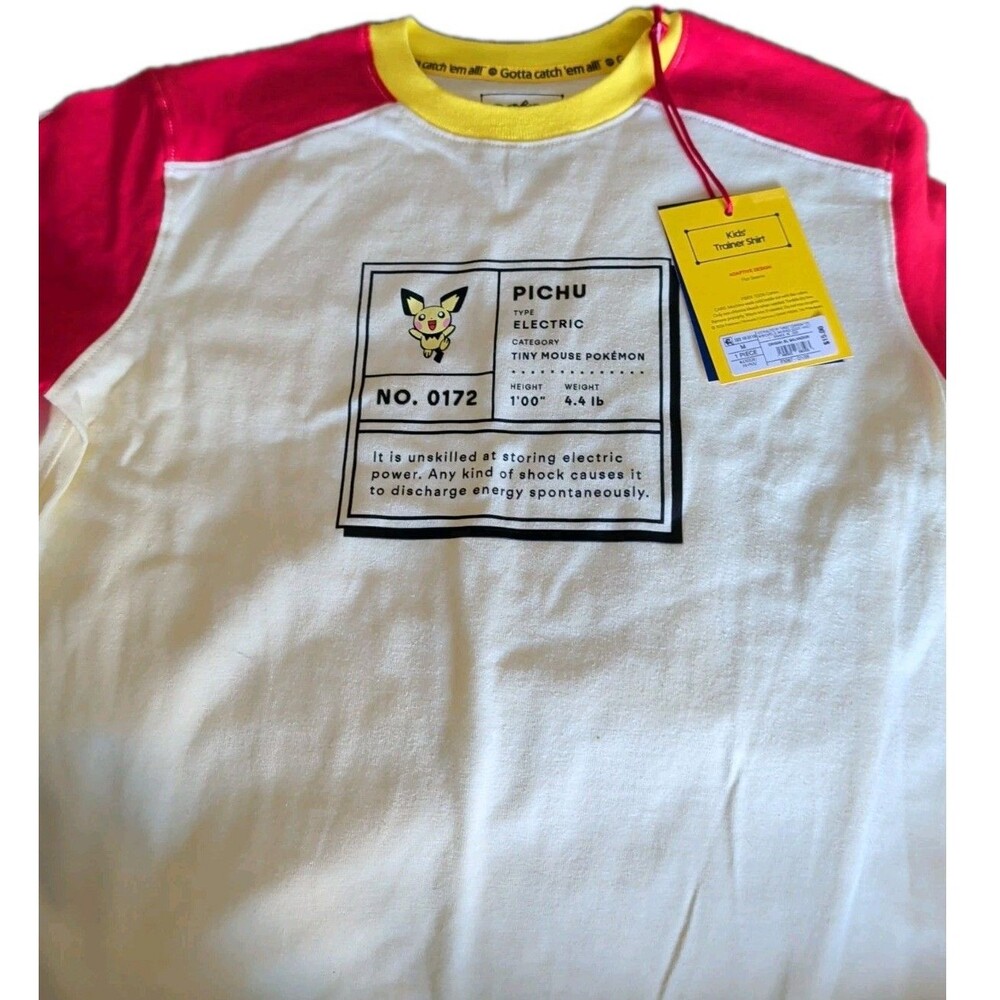 Youth Pichu Graphic Short Sleeve Crewneck T-Shirt - Pokémon x Target Medium
